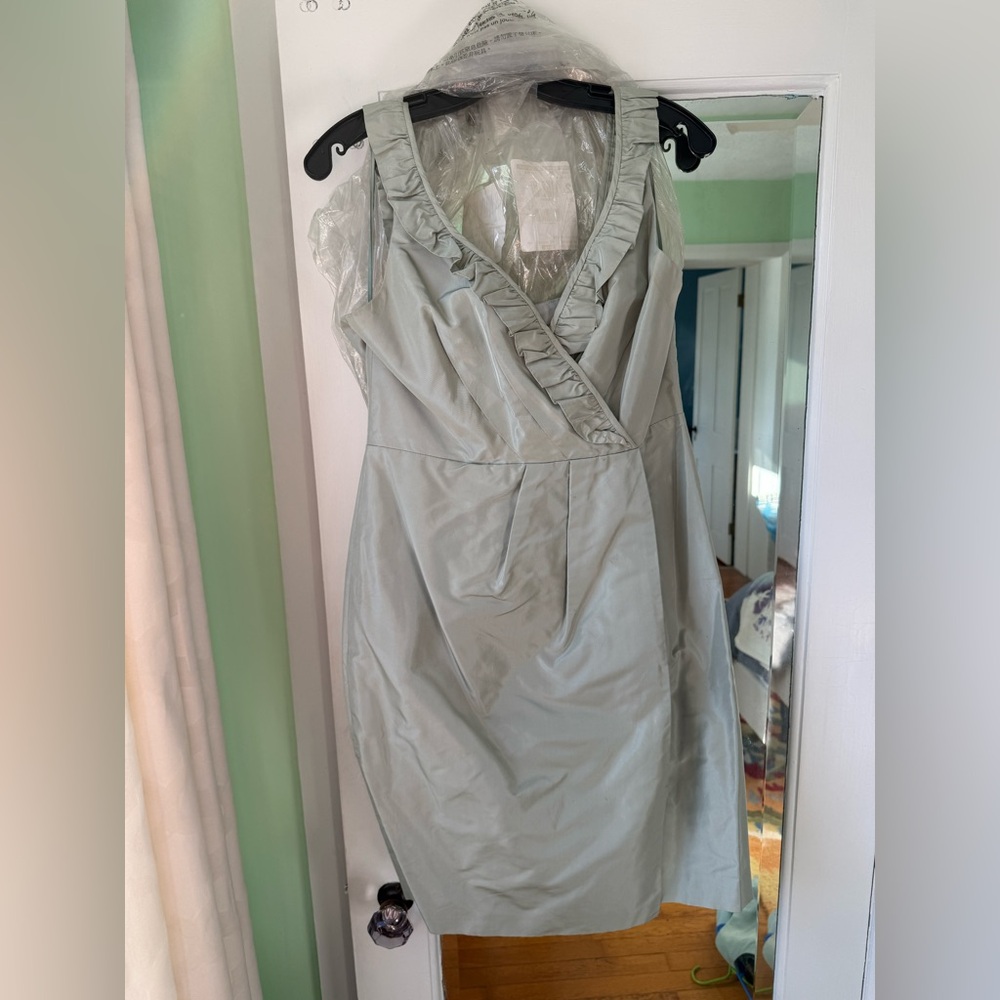 J Crew Bridesmaid Dress - Dusty Shale